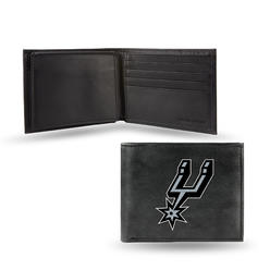 Rico NBA Rico Industries San Antonio Spurs  Embroidered Bill-fold Wallet