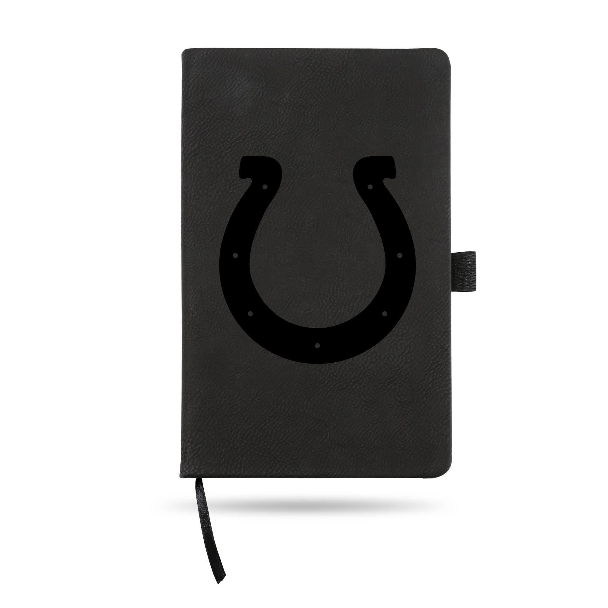 Rico Industries NFL Football Indianapolis Colts Black - Primary Laser Engraved Small Notepad