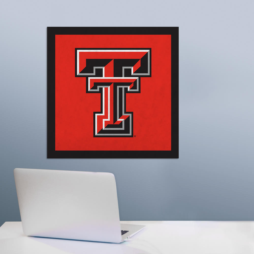Rico Industries NCAA  Texas Tech Red Raiders Standard Felt Wall Décor