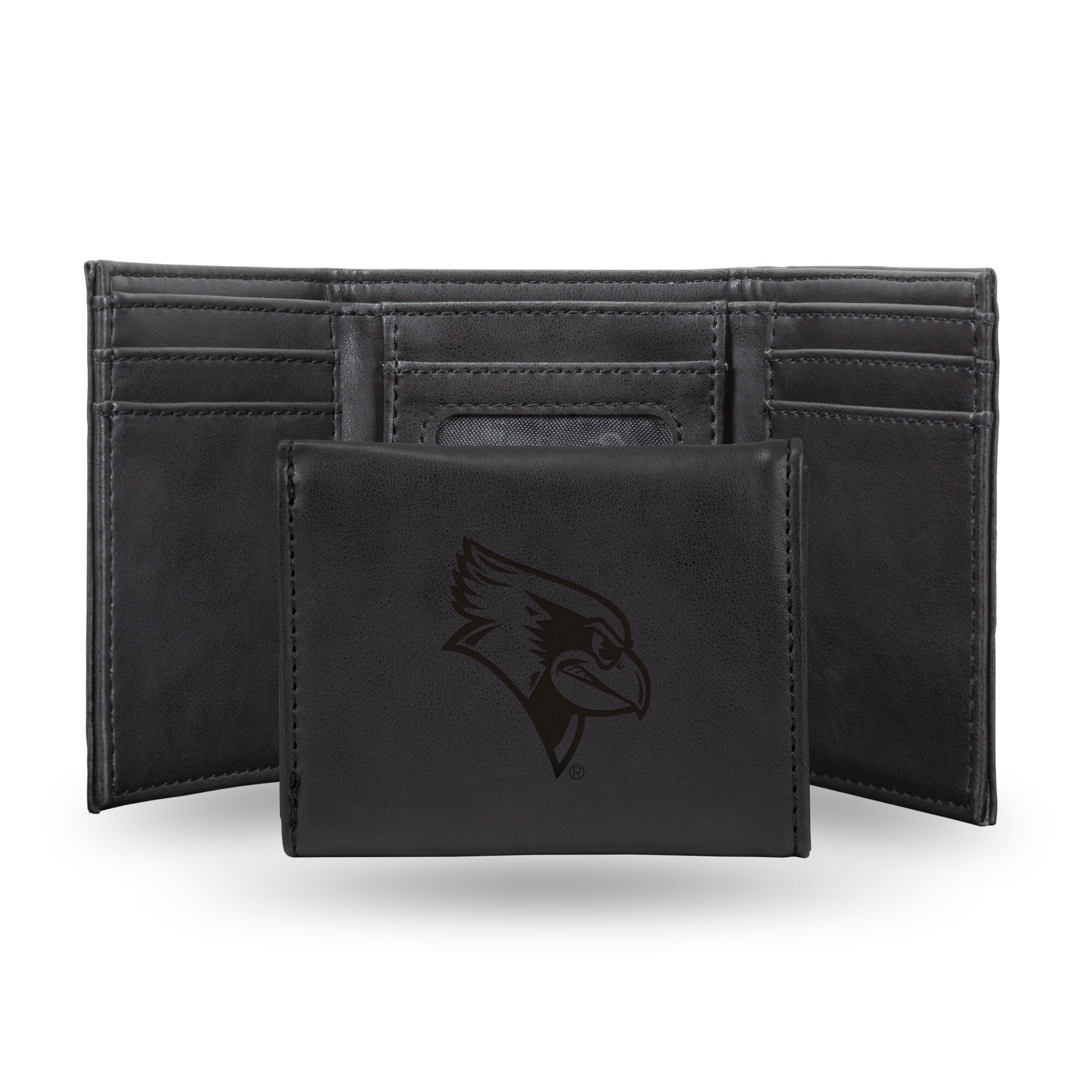 Rico Industries NCAA  Illinois State Redbirds Black Laser Engraved Trifold
