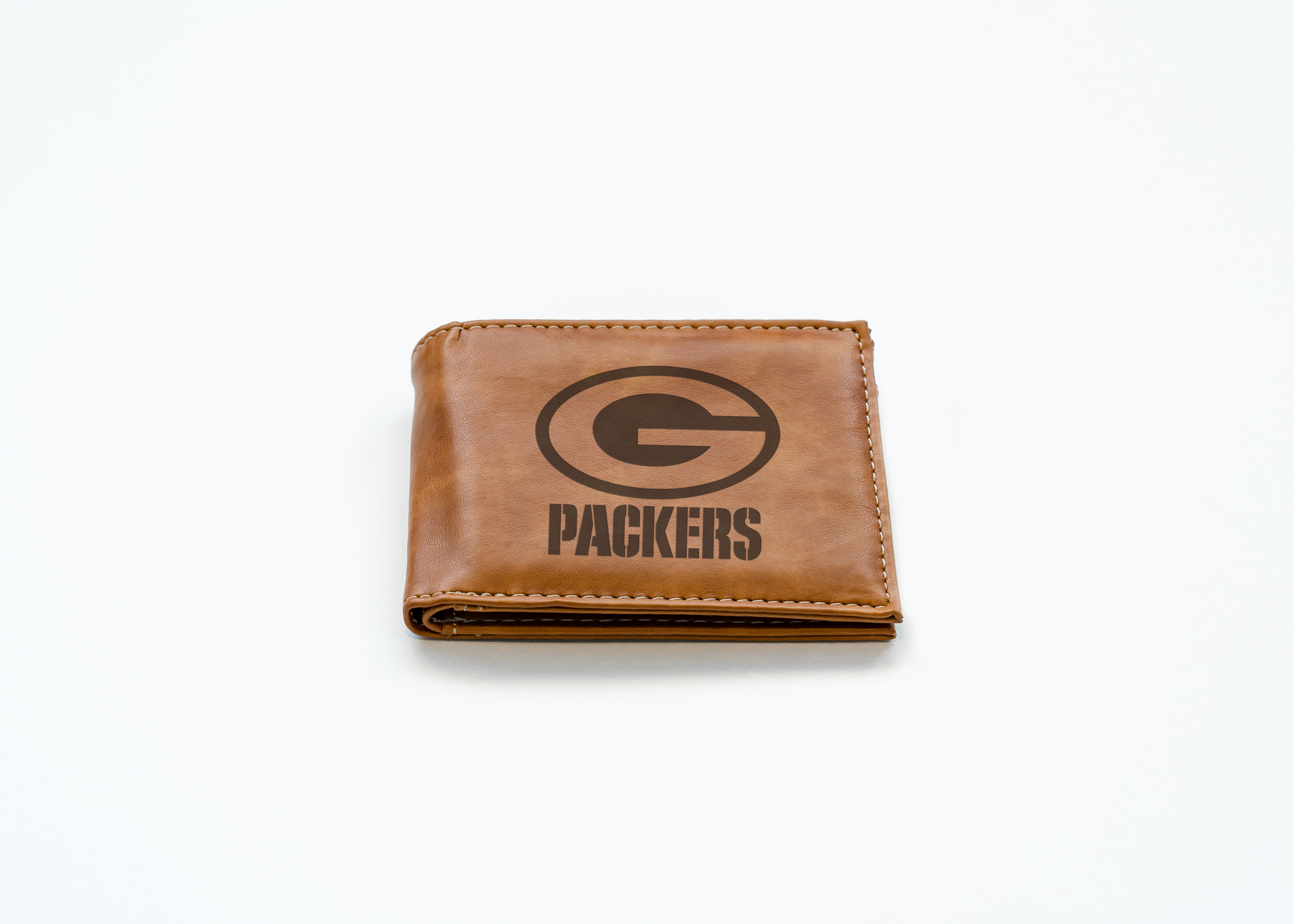 Green Bay Packers Sport Slides By FOCO Size 13 Mens & Genuine Leather Wallet NWT FOCO Green Bay Packers NFL Mens Foam Sport Slide, Team Color  main image 2