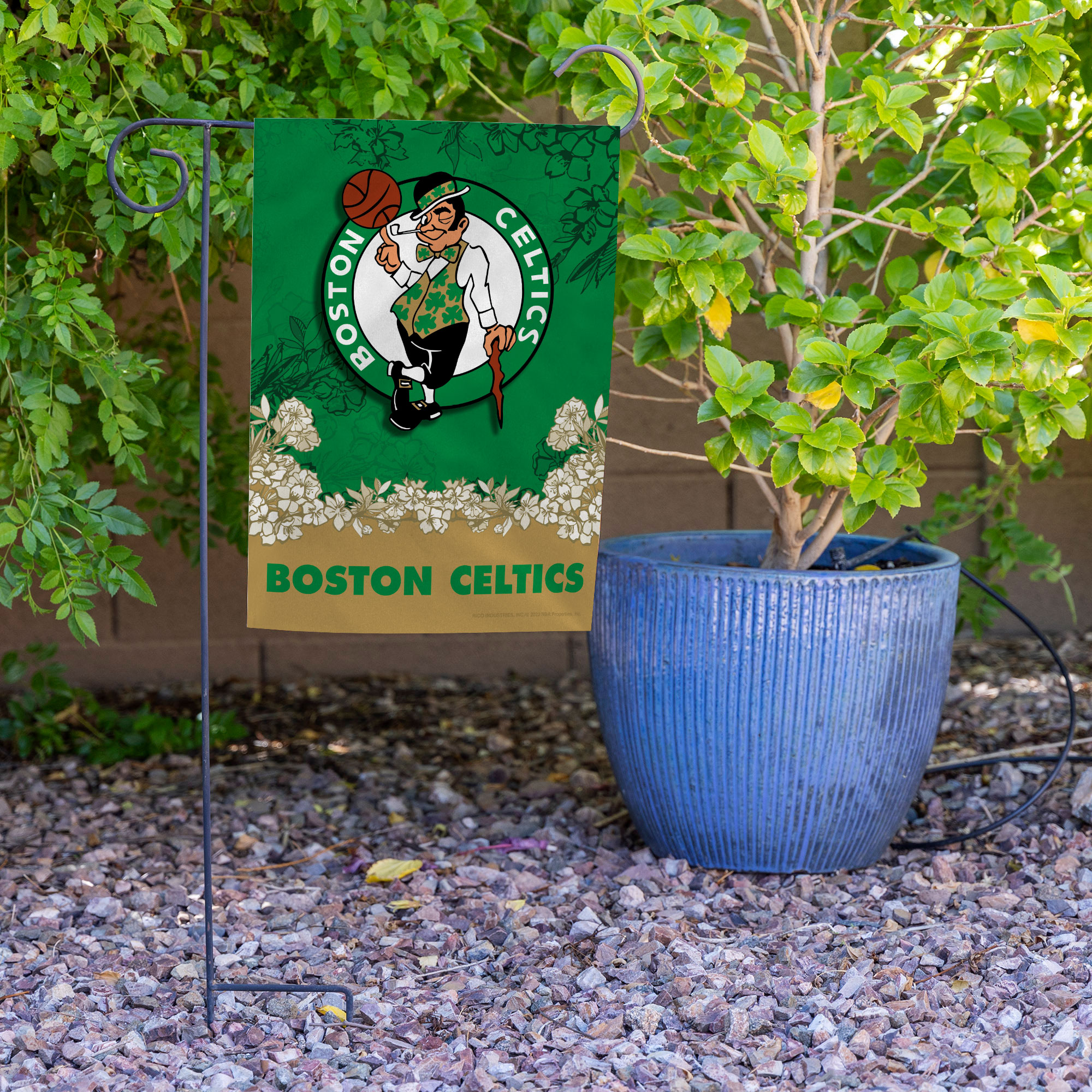 Rico Industries NBA Basketball Boston Celtics Primary Double Sided Garden Flag
