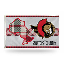 Rico NHL Rico Industries Ottawa Senators This is Senators Country 3' x 5' Banner Flag