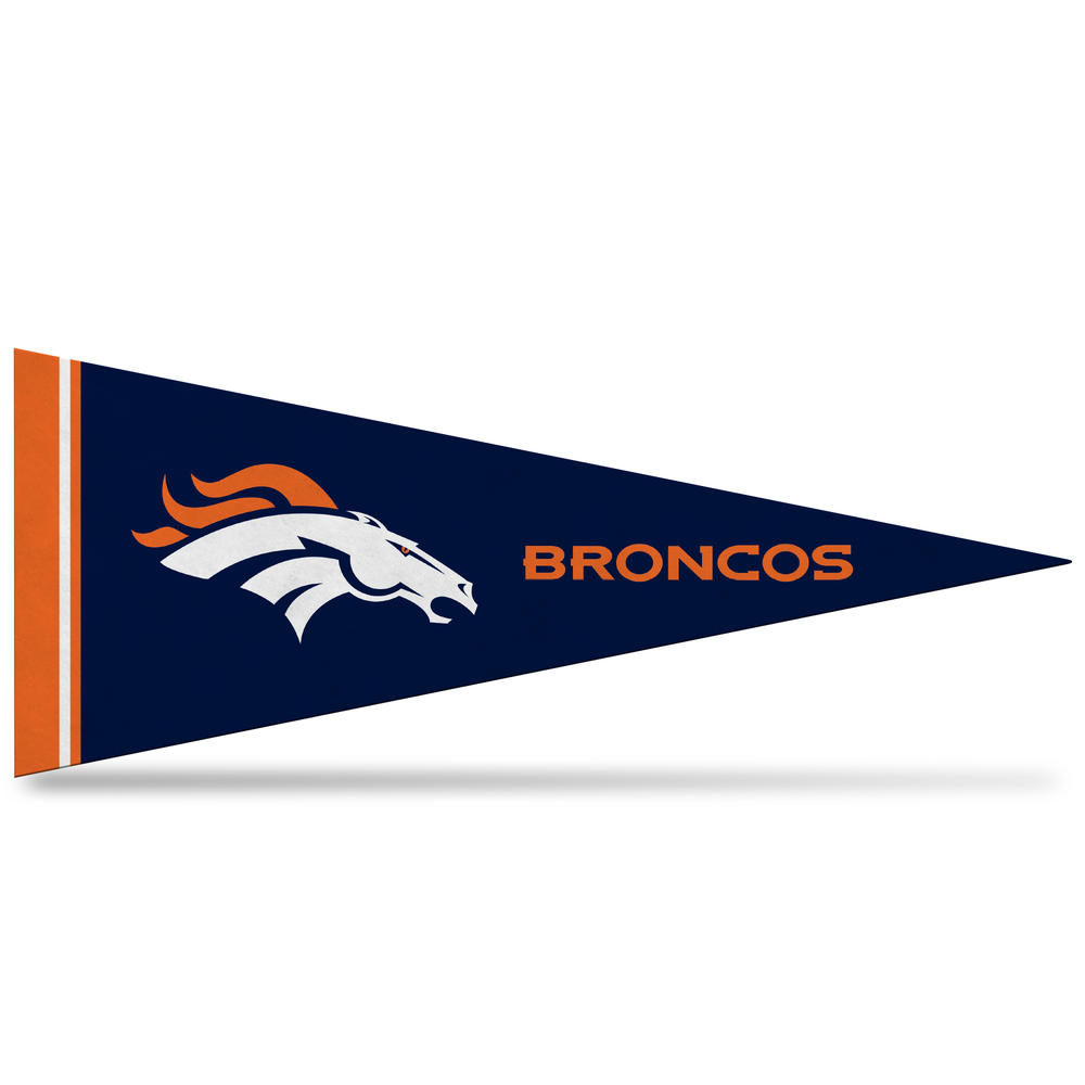 Rico Industries NFL Football Denver Broncos  Large 7ft Pennant