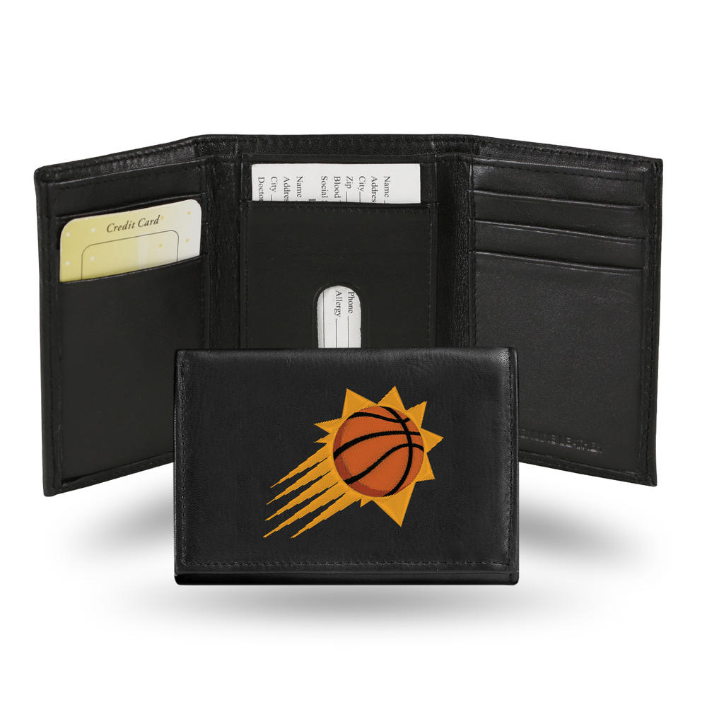 Rico NBA Rico Industries Phoenix Suns  Embroidered Tri-fold Wallet