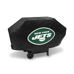 Rico Industries NFL Football New York Jets Black Deluxe Grill Cover