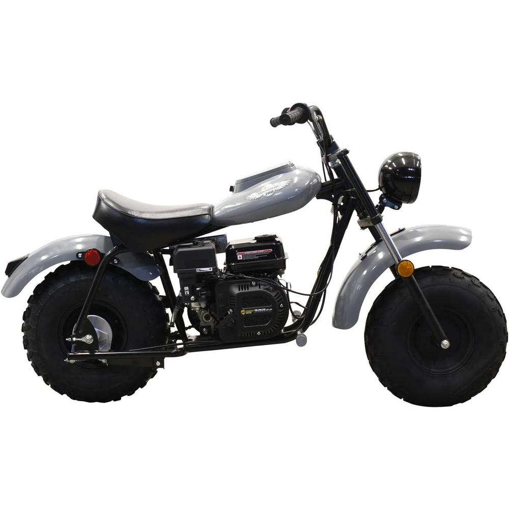 Massimo Motor MB200 196CC Engine Super Size Mini Moto Trail Bike MX Street for Kids and Adults Wide Tires Motorcycle Powersport