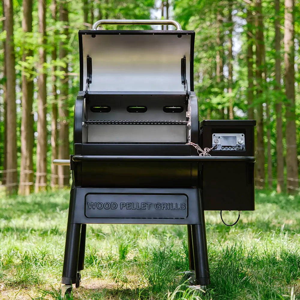 Z GRILLS 7052B Wood Pellet Grill and Smoker with WIFI Smart Home Technology, PID Controller, 709 sq. in, Black