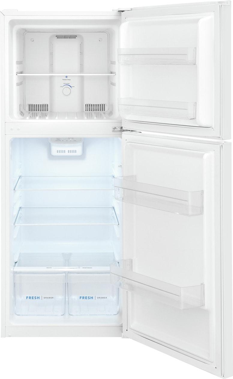 FRIGIDAIRE FFET1022UW Frigidaire 10.1 Cu. Ft. Top Freezer Apartment-Size Refrigerator