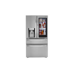 LG LRMVS3006S 30 cu. ft. Smart wi-fi Enabled InstaView(TM) Door-in-Door(R) Refrigerator with Craft Ice(TM) Maker