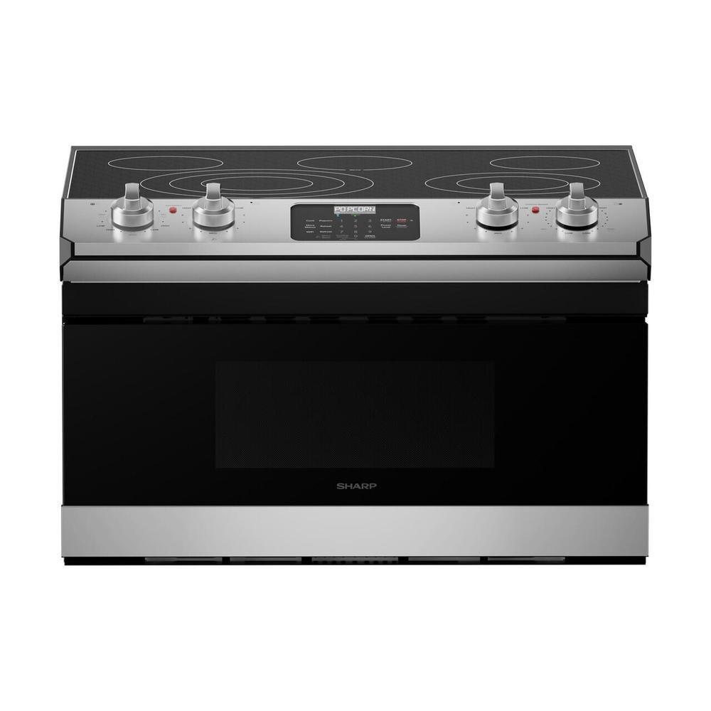SHARP STR3065HS Smart Radiant Rangetop with Microwave Drawer Oven