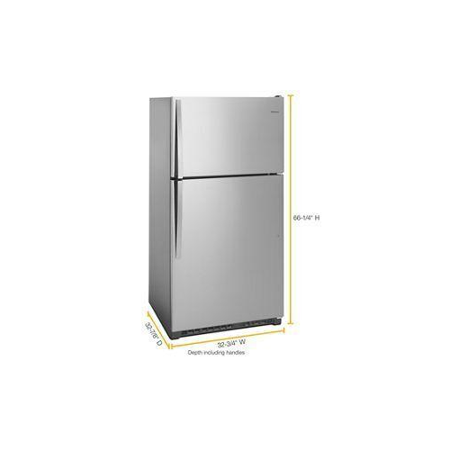 WHIRLPOOL WRT311FZDM 33-inch Wide Top Freezer Refrigerator - 20 cu. ft.