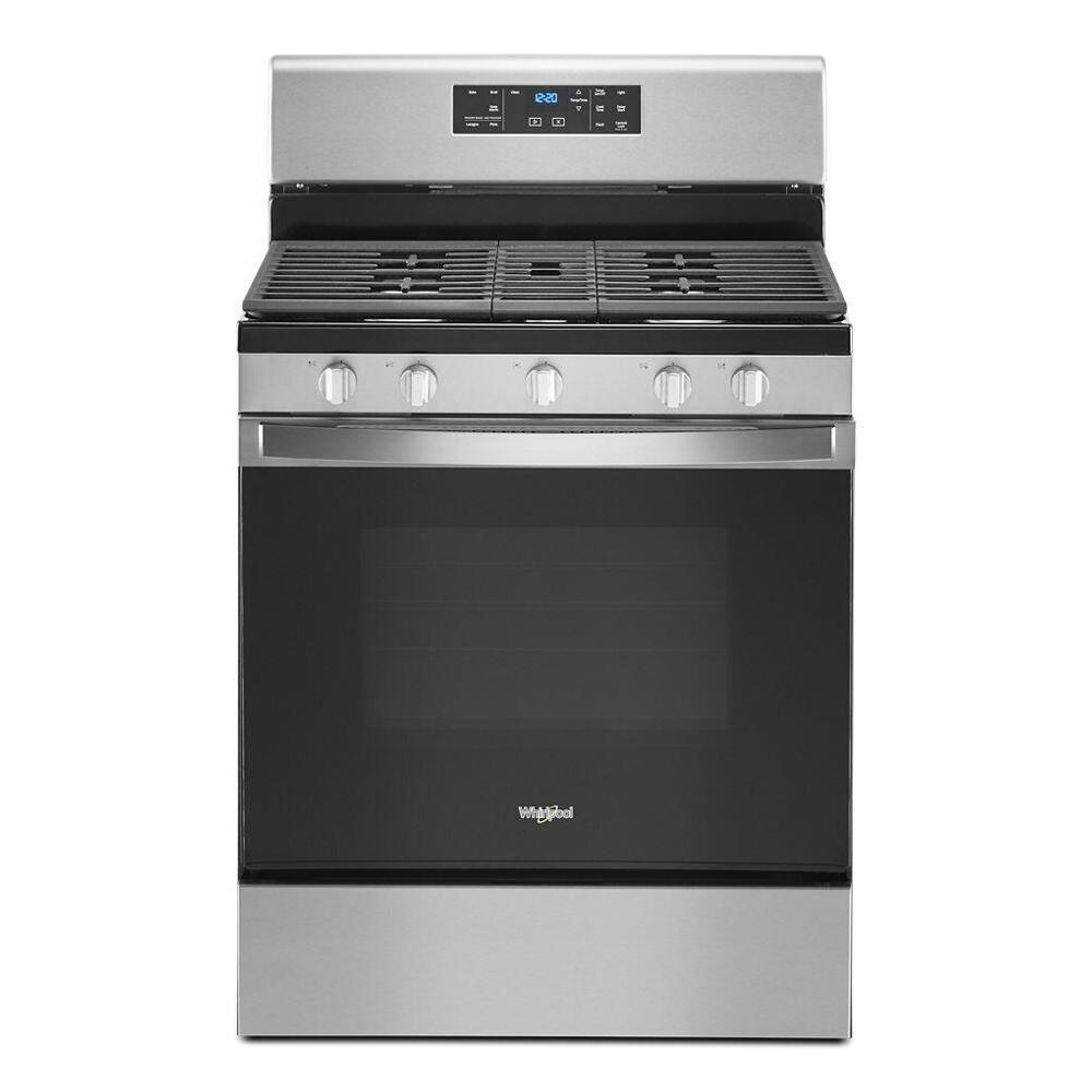 WHIRLPOOL WFG525S0JZ 5.0 cu. ft. Whirlpool(R) gas range with center oval burner