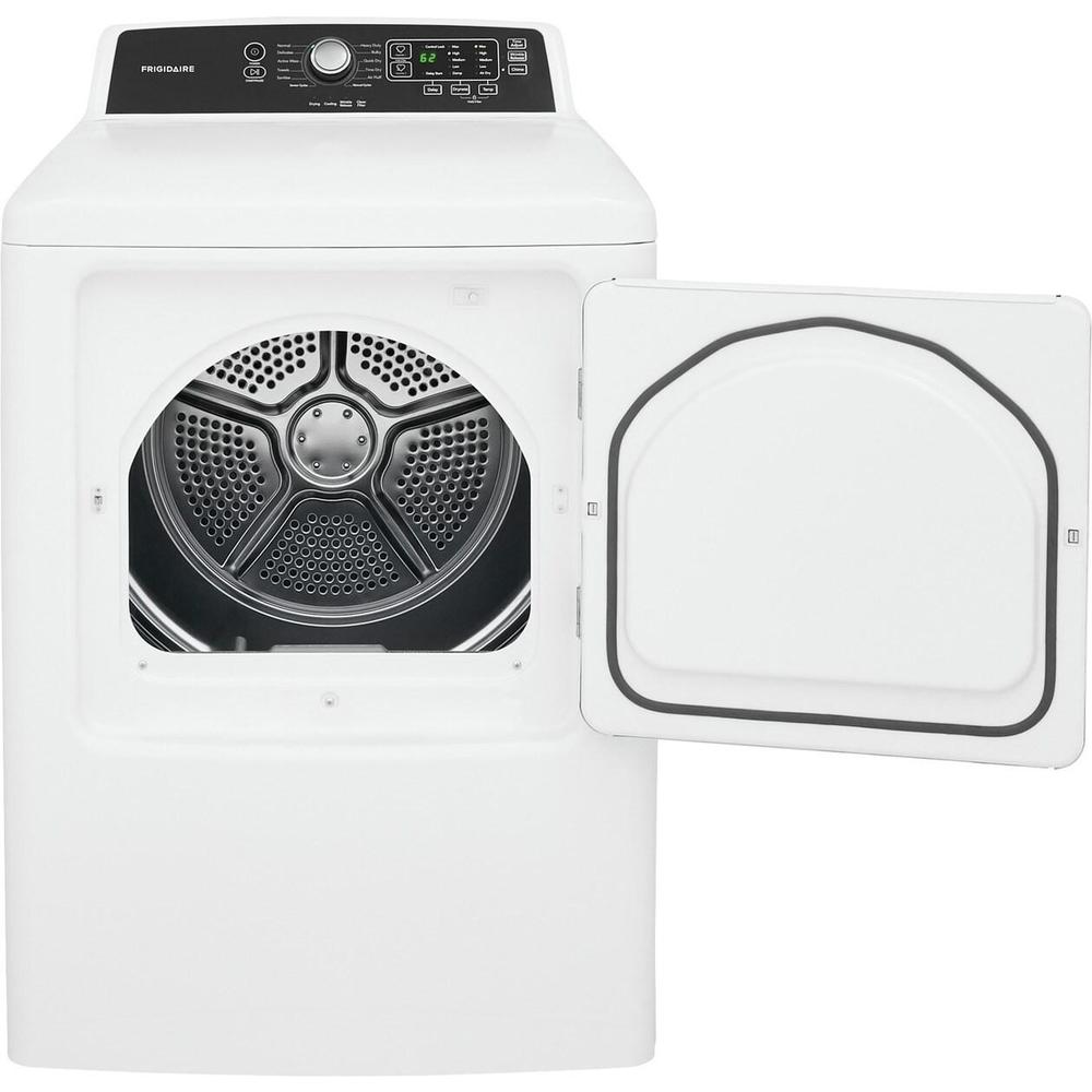 FRIGIDAIRE FFRE4120SW Frigidaire 6.7 Cu. Ft. Free Standing Electric Dryer