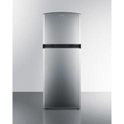 Summit Appliance SUMMIT FF1427SS 26" Wide Top Mount Refrigerator-freezer