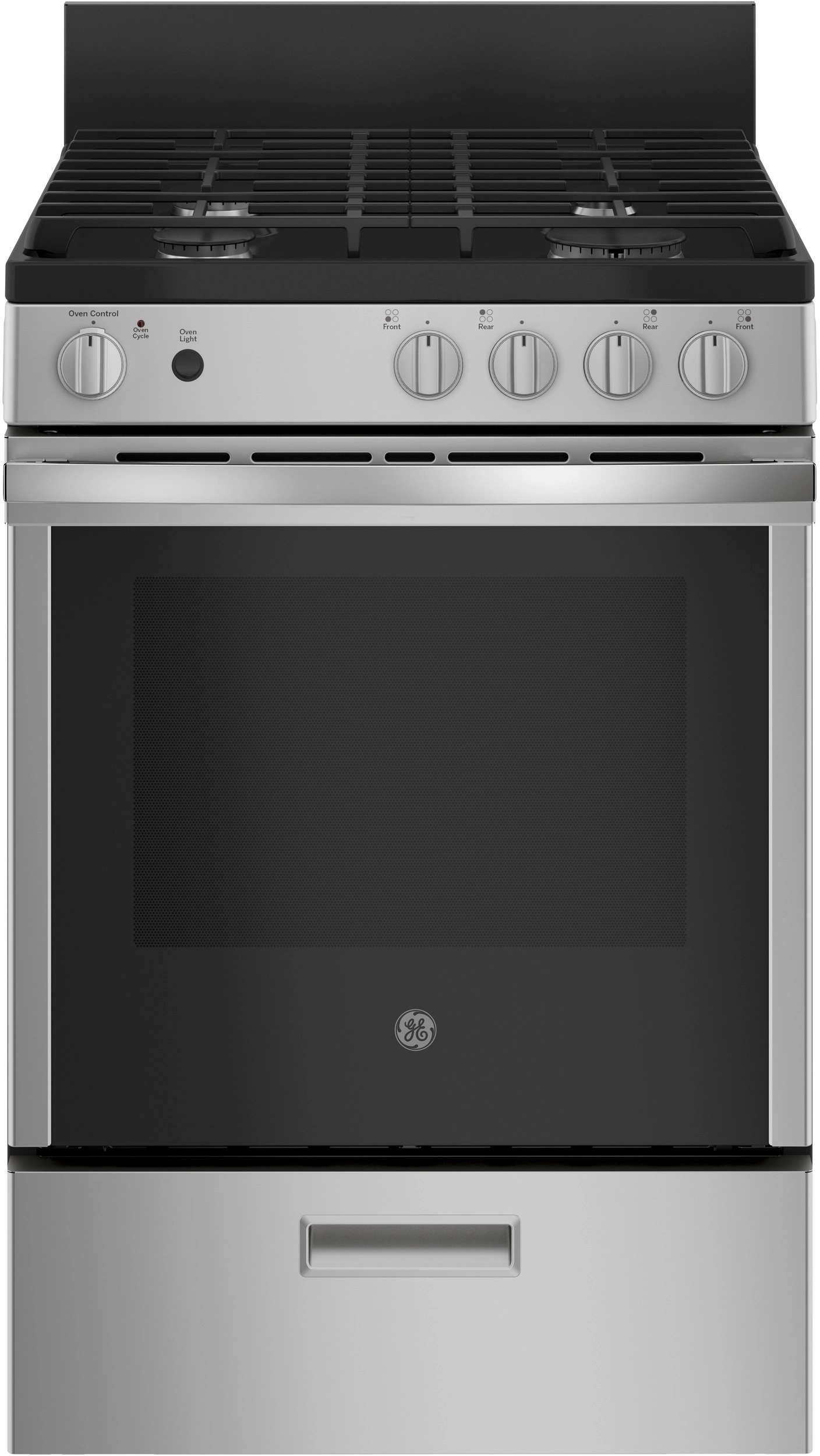 General Electric 24 Inch Freestanding/Slide-in Gas Range with 4 Sealed Cooktop Burners