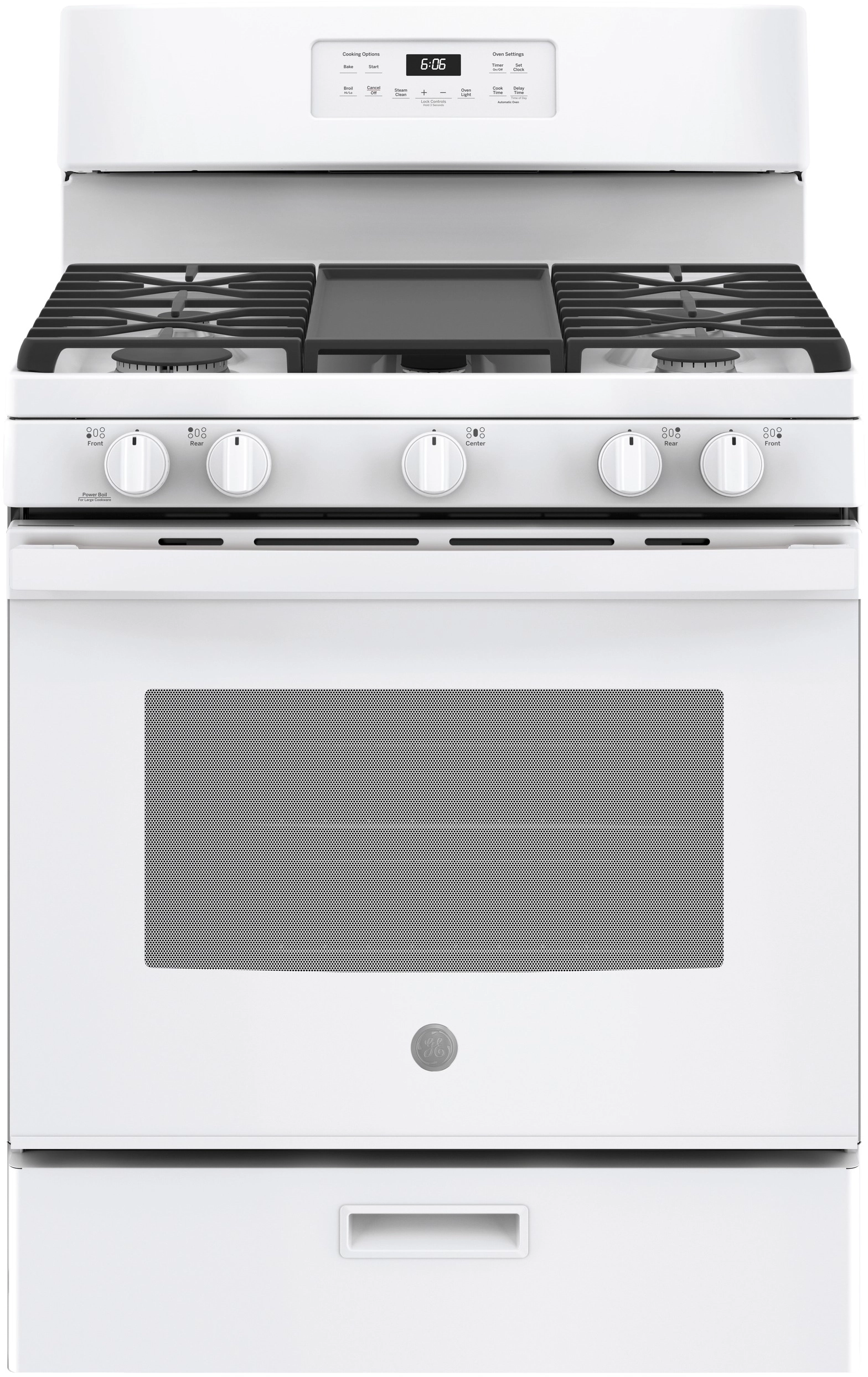 General Electric 30 Inch Freestanding Gas Range with 5 Sealed Burners