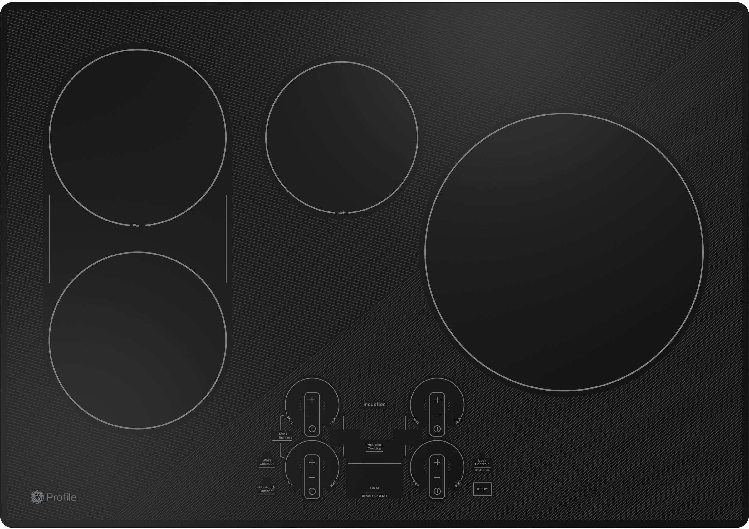 General Electric 30 Inch Built-In Touch Control Incuction Cooktop