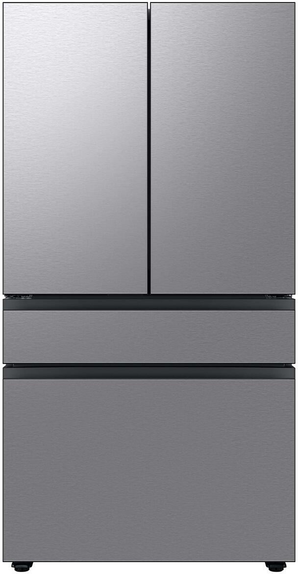 Samsung Bespoke 4-Door French Door Refrigerator (23 cu. ft.) with Customizable Door Panel Colors and Beverage Centerâ„¢