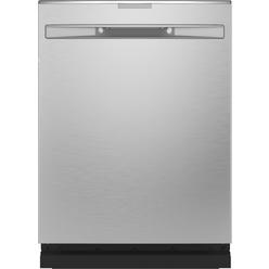 General Electric Built In Dishwasher with Pocket Controls 700 Series Wash System Stainless Steel Interior Material Fingerprint Resistant