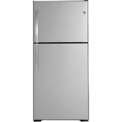 General Electric GIE19JSNRSS 30 Inch, 19.2 Cu. Ft. Freestanding Top Freezer Refrigerator with Upfront Controls