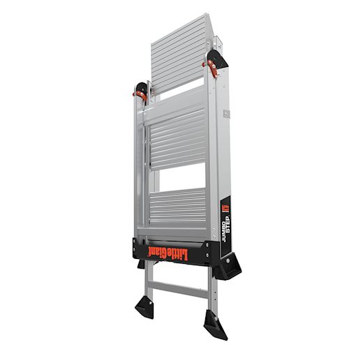 Little Giant Ladder Systems, LLC JUMBO STEP, 3-Step Model - ANSI Type IAA - 375 lb Rated, Aluminum Step Stool with Handrail