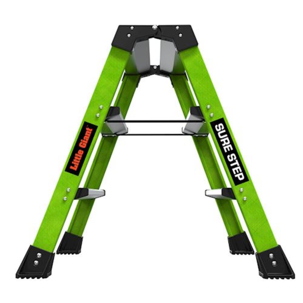 Little Giant Ladder Systems, LLC SURE STEP, 3-Step Model - ANSI Type 1AA - 375 lb Rated, Double-Sided Fiberglass Step Stool