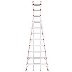 Little Giant Ladder Systems, LLC Little Giant Ladders 10121 Little Giant Ladders Telescoping Step Ladder,21 ft,IA,Alum 10121