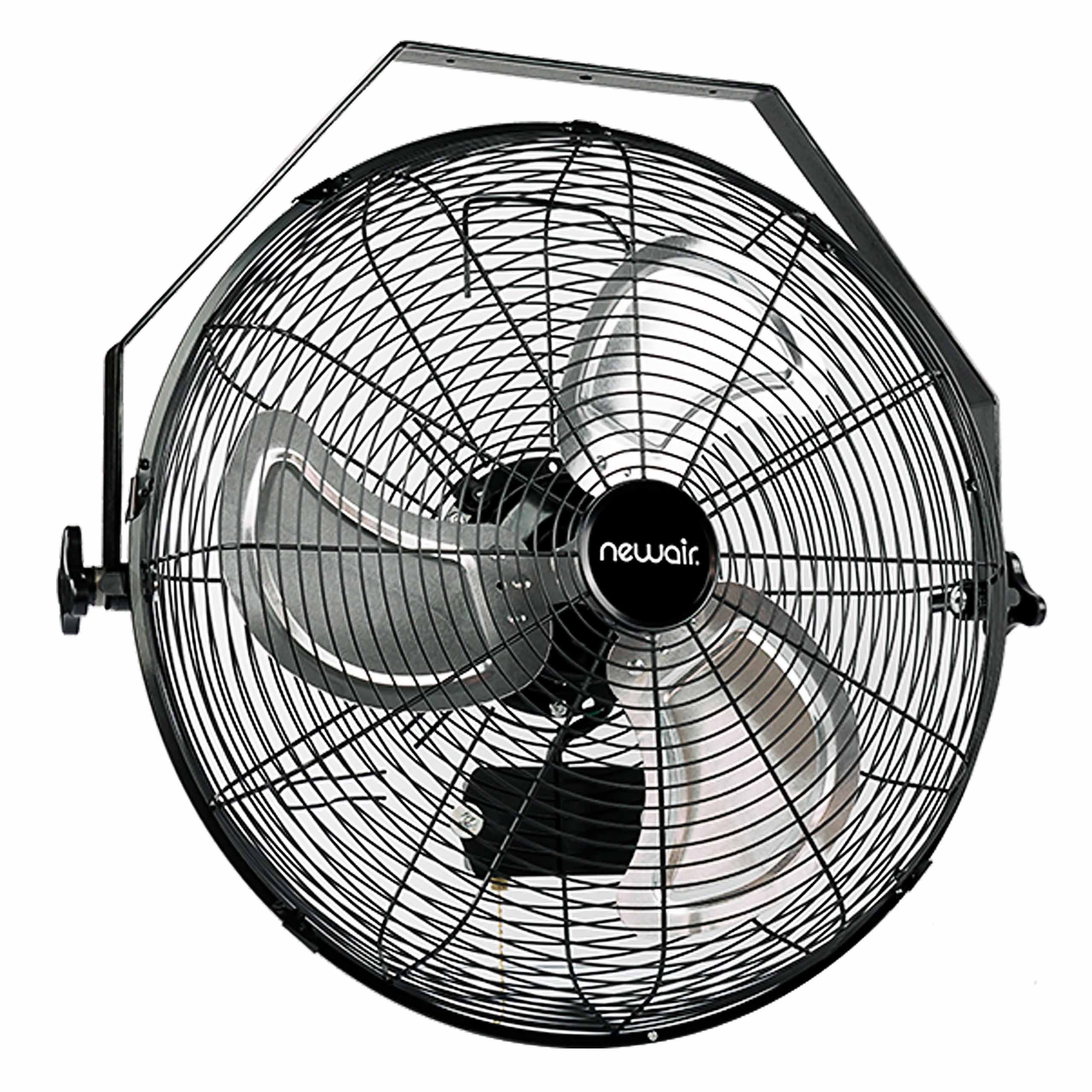 NewAir  18" High Velocity Wall Mounted Fan with Sealed Motor Housing and Ball Bearing Motor