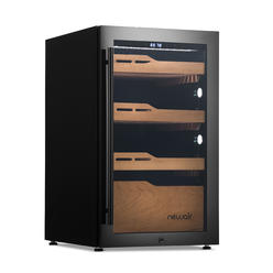 Newair 840 Count Electric Cigar Humidor, Built-in Humidification System with Opti-Temp? Heating and Cooling Function
