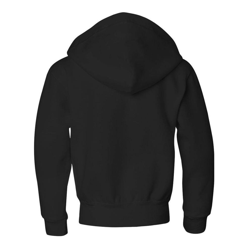 JERZEES NuBlend Youth Full-Zip Hooded Sweatshirt