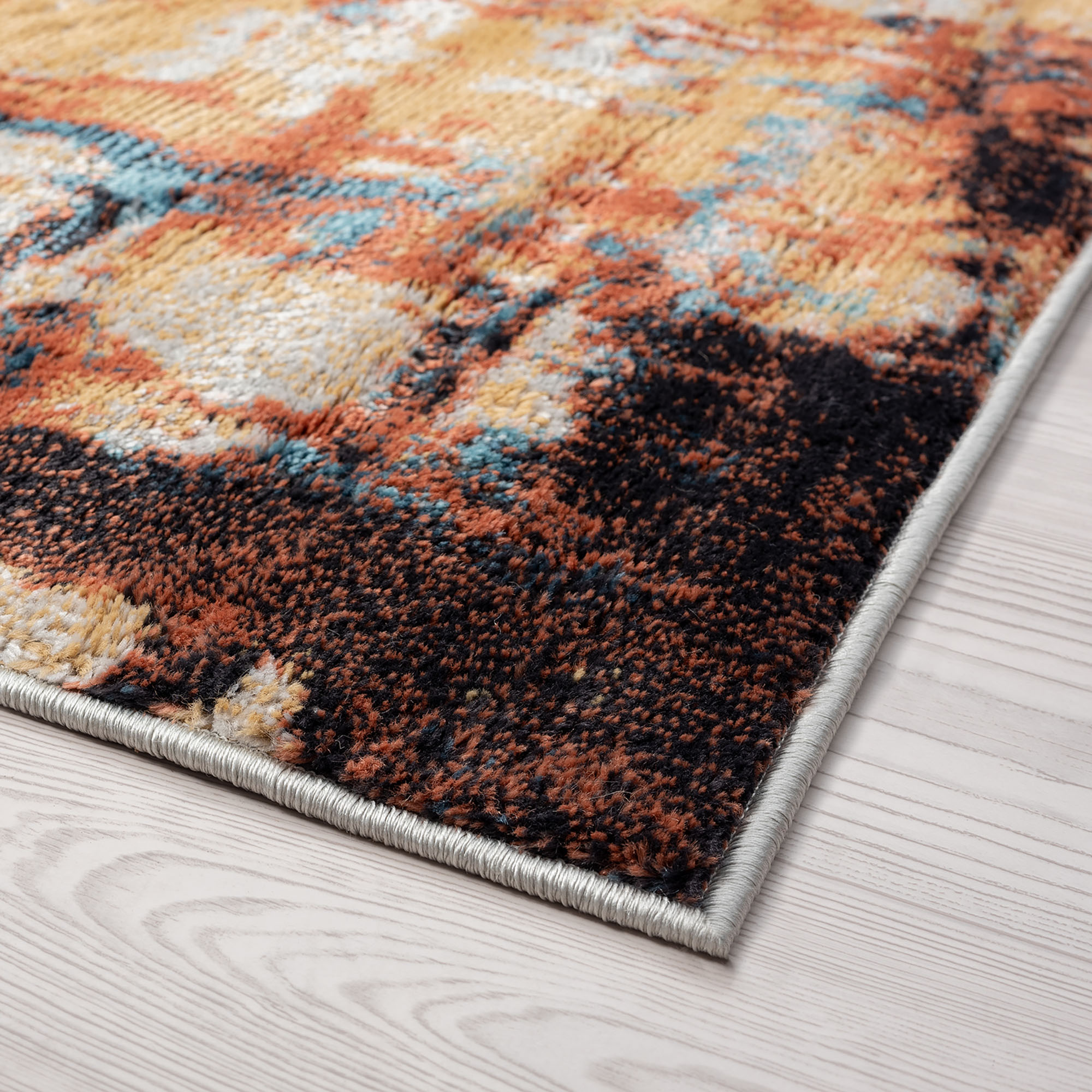 Tayse Rugs Jack Contemporary Abstract Multi-color Scatter Mat Rug