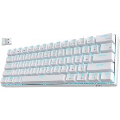 Royal Kludge RK ROYAL KLUDGE RK61 Wireless 60% Mechanical Gaming Keyboard, Red Switch