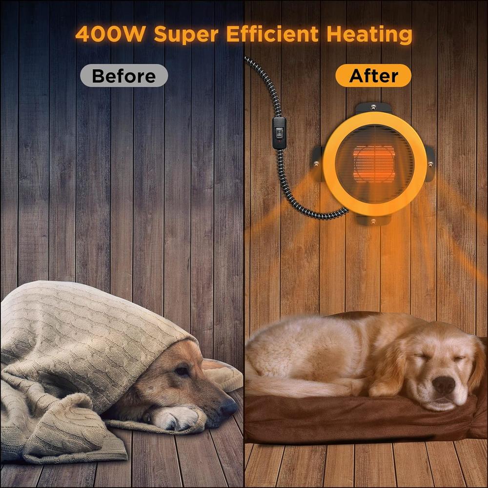 TURBRO Neighborhood Dog House Heater 400W