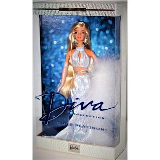 Barbie Diva Gone Platinum Barbie Doll Collector Edition Diva Collection Mattel