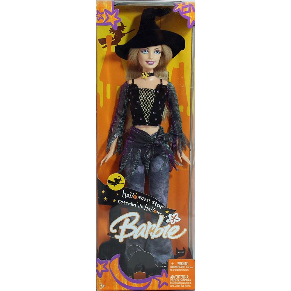 regnskyl skam Traditionel 2005 Halloween Star Barbie Doll Mattel G5320