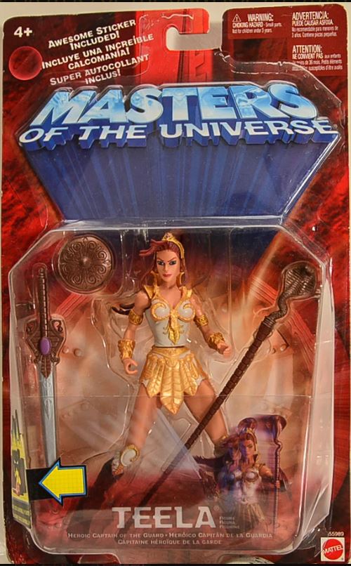 MOTU Masters of the Unive He-man Masters of the Universe Teela Action Figure