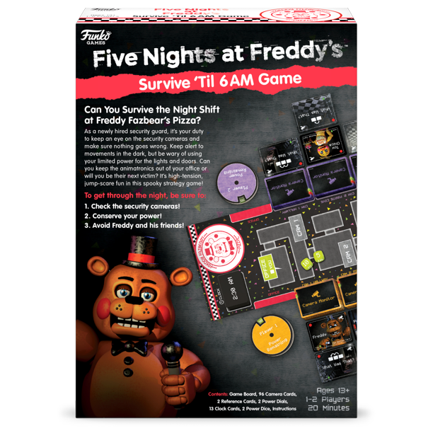 Funko Games: Five Nights at Freddy's - Survive 'Til 6AM Game