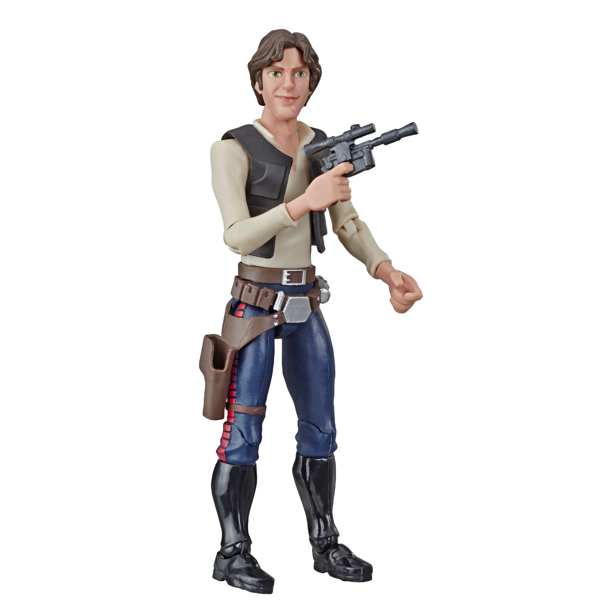 Hasbro Star Wars Galaxy of Adventures The Rise of Skywalker Han Solo 5-Inch-Scale Action Figure Toy