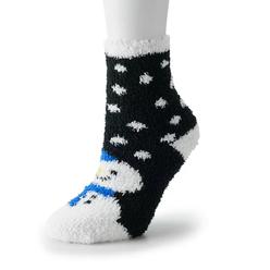 Kohl's Women's Novelty Holiday Slipper Socks