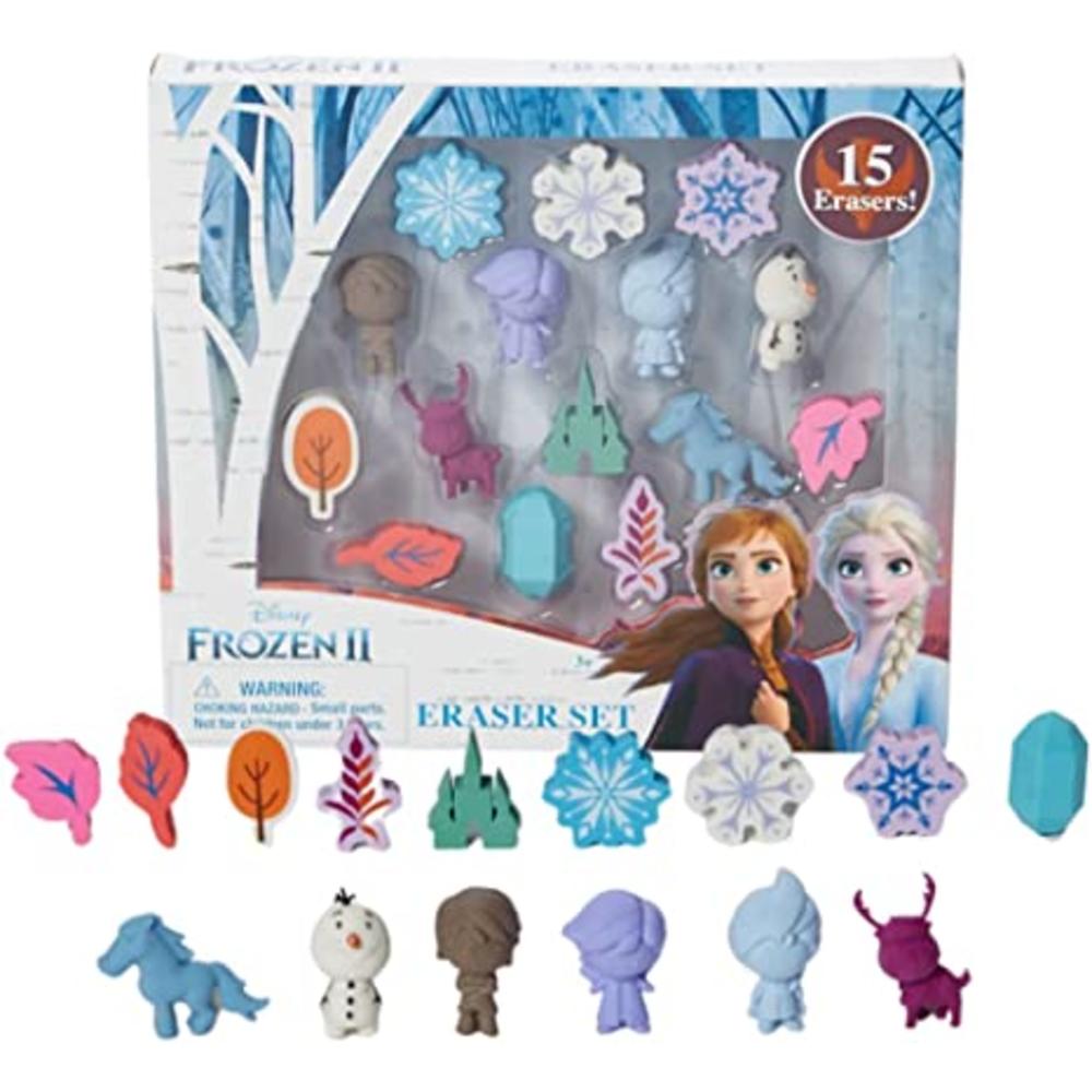 Disney Frozen II 15 Pieces Eraser Set