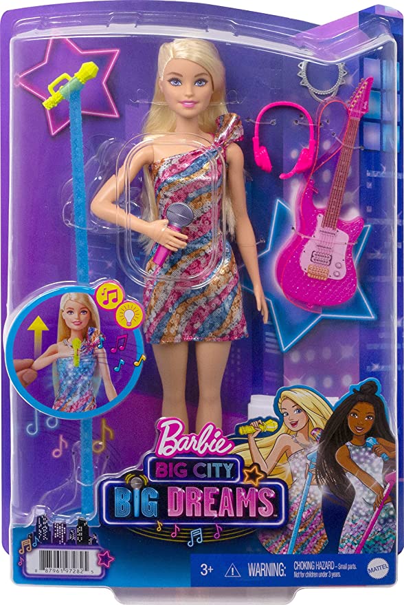 Mattel Barbie: Big City, Big Dreams Singing Barbie "Malibu" Roberts Doll