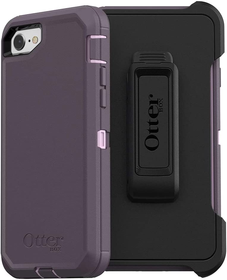 OtterBox DEFENDER SERIES Case for iPhone SE 2nd Gen / iPhone 7/8 - Purple Nebula