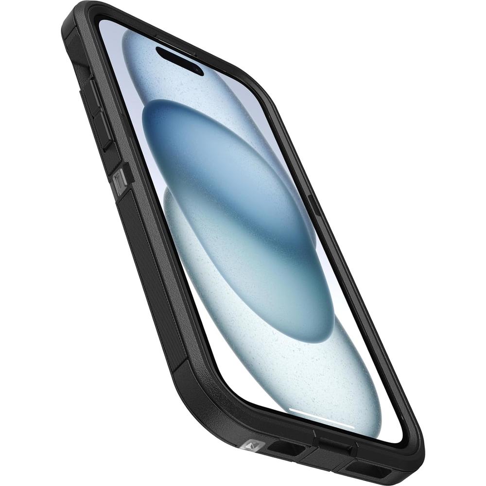 OtterBox DEFENDER SERIES XT Case for iPhone 14 Plus - Black Crystal(Clear/Black)