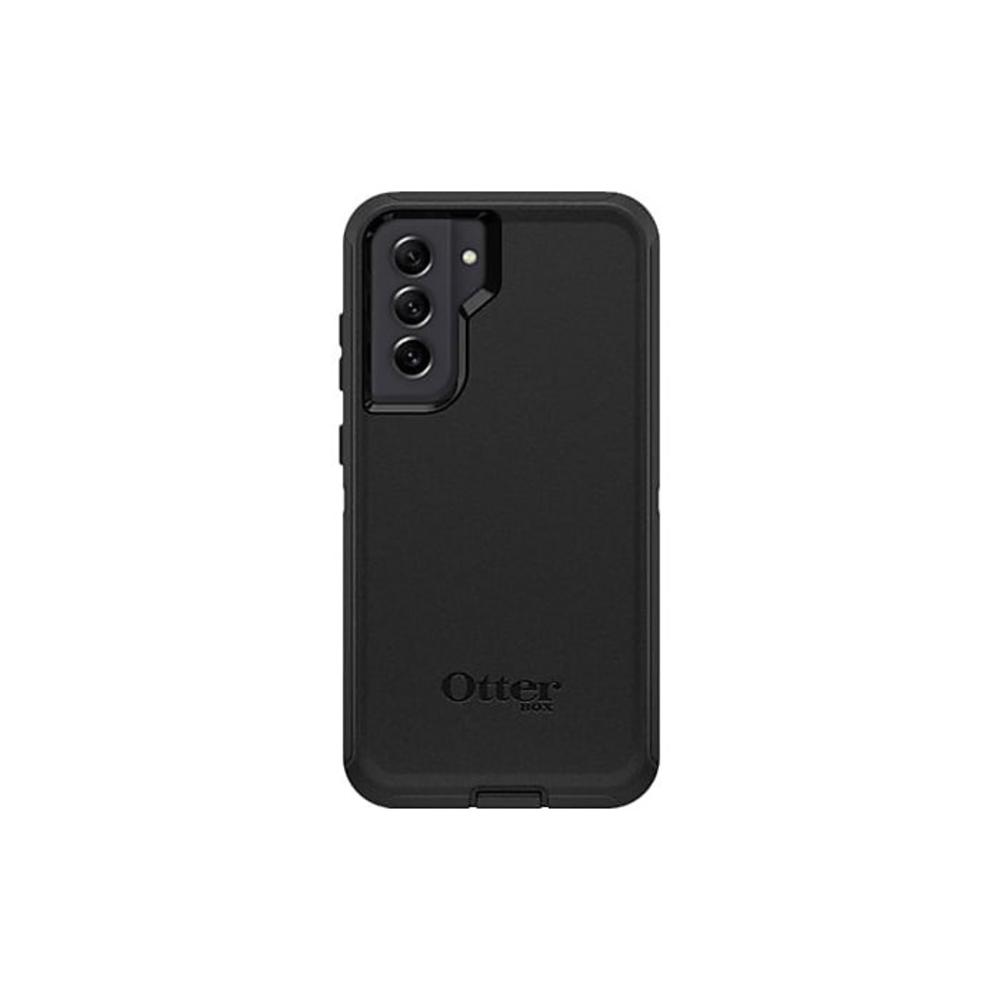 OtterBox DEFENDER SERIES Case & Holster for Samsung Galaxy S21 FE 5G - Black