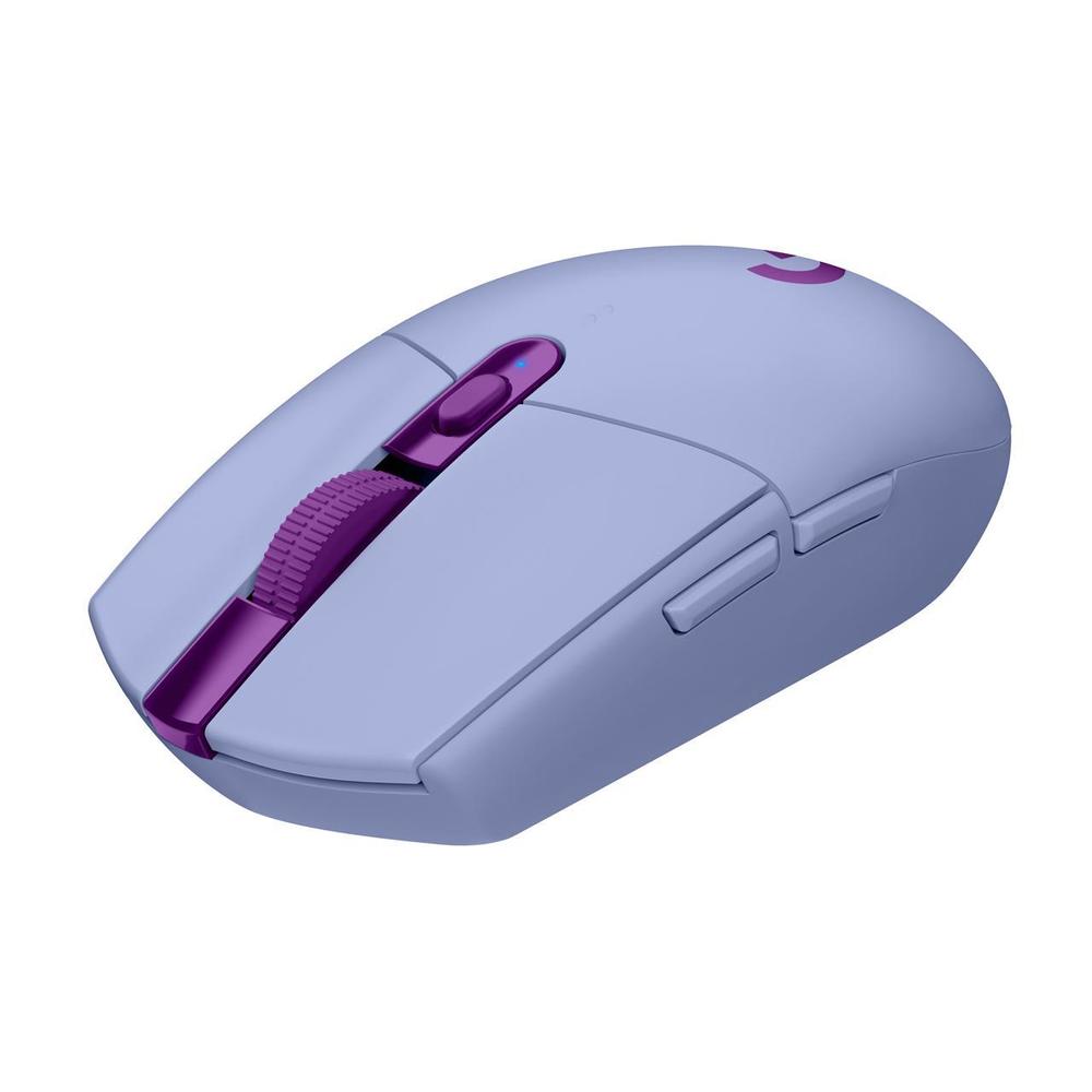 Logitech G305 910-006020 Lilac 6 Buttons 1 x Wheel Lightspeed Wireless 12000 dpi Gaming Mouse