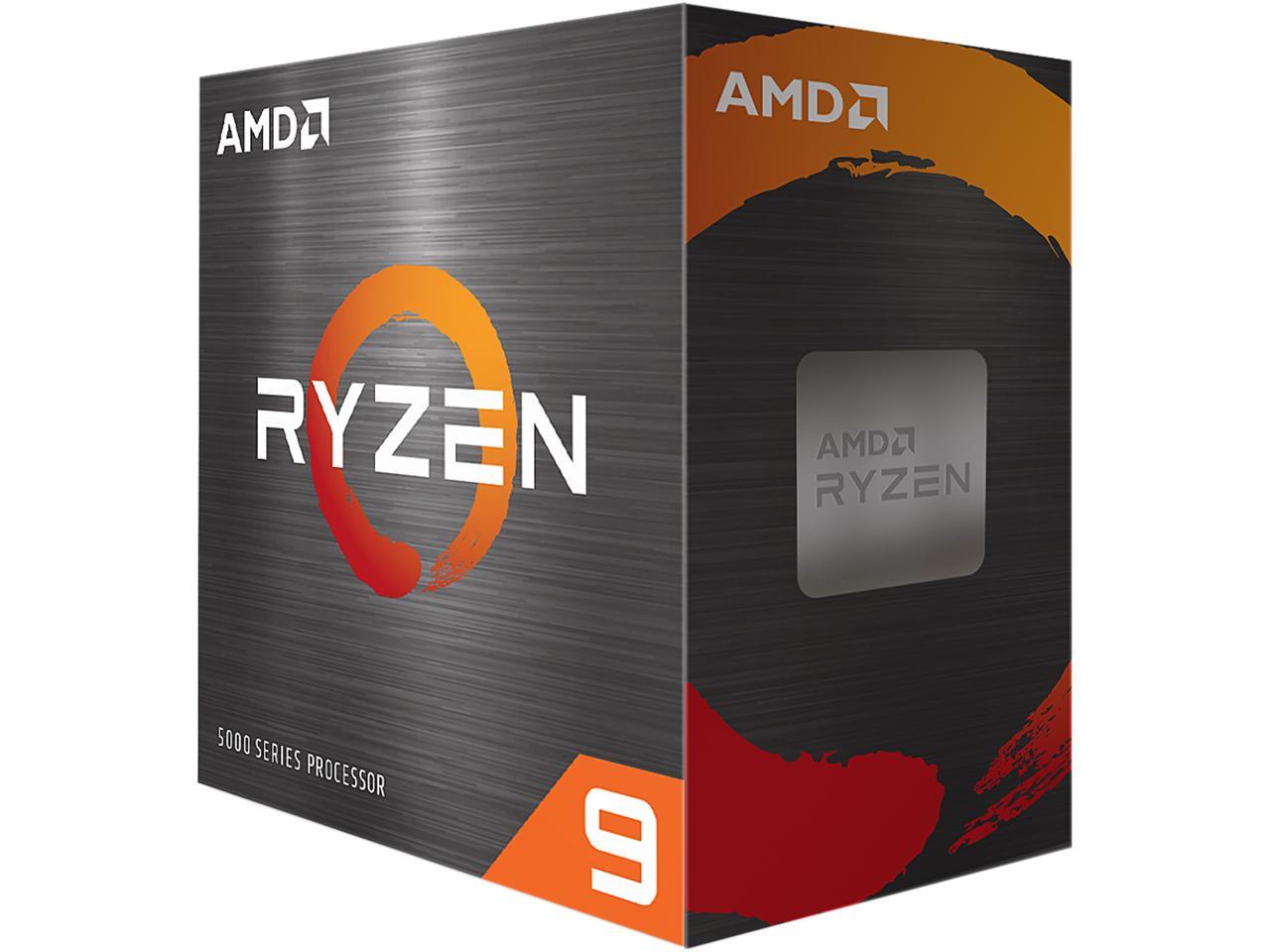 AMD 100-100000059WOF CPU Ryzen 9 5950X Desktop Processor without Cooler Retail