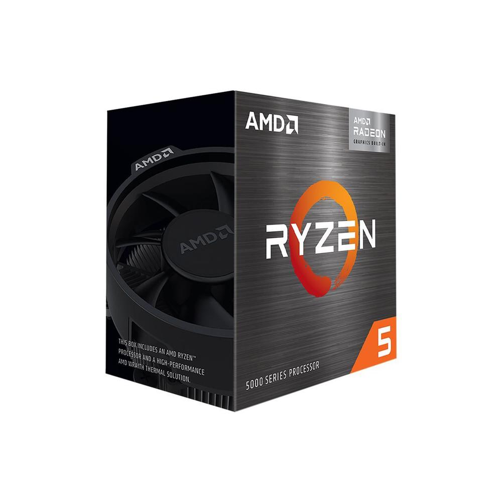 AMD Ryzen 5 5600G - Ryzen 5 5000 G-Series Cezanne (Zen 3) 6-Core 3.9 GHz Socket AM4 65W AMD Radeon Graphics Desktop Processor -