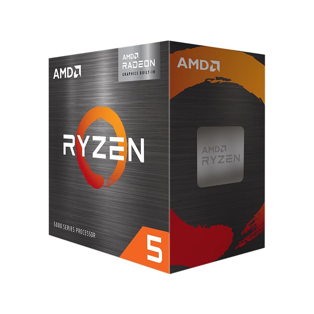 AMD Ryzen 5 5600G - Ryzen 5 5000 G-Series Cezanne (Zen 3) 6-Core 3.9 GHz Socket AM4 65W AMD Radeon Graphics Desktop Processor -