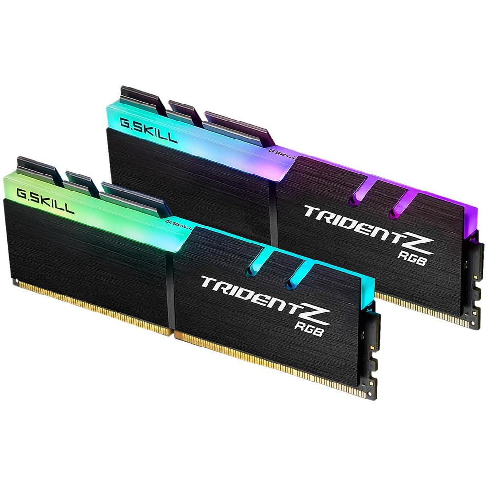 G.SKILL TridentZ RGB Series 32GB (2 x 16GB) DDR4 3600 (PC4 28800) Intel XMP 2.0 Desktop Memory Model F4-3600C18D-32GTZR